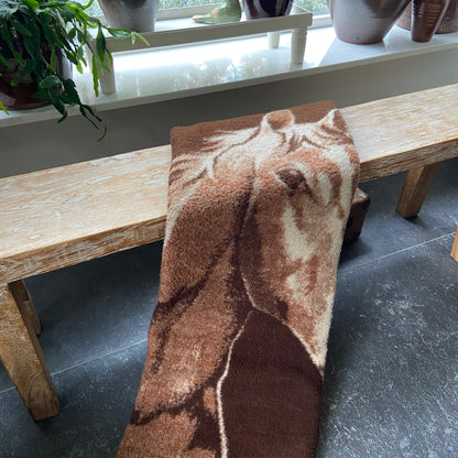 Vintage deken paarden