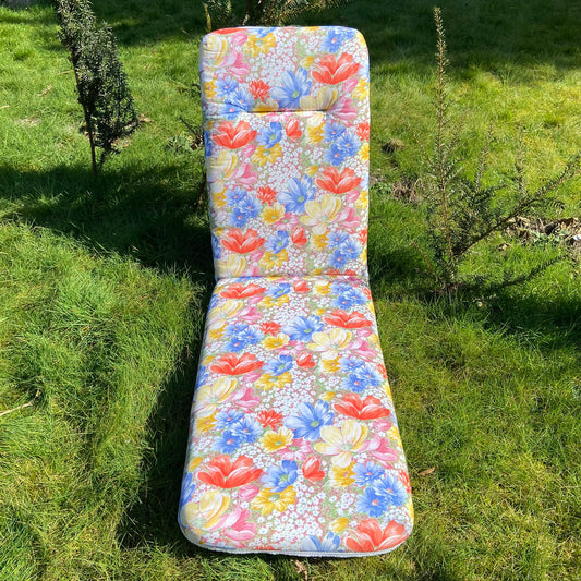 Vintage ligbed tuin kussen