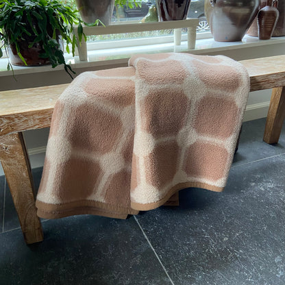 Vintage deken Dralon creme