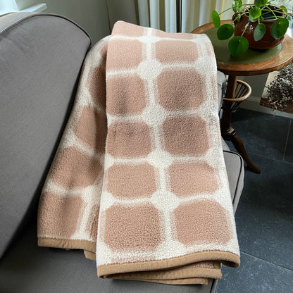 Vintage deken Dralon creme