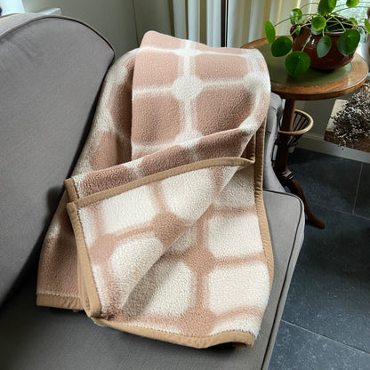 Vintage deken Dralon creme
