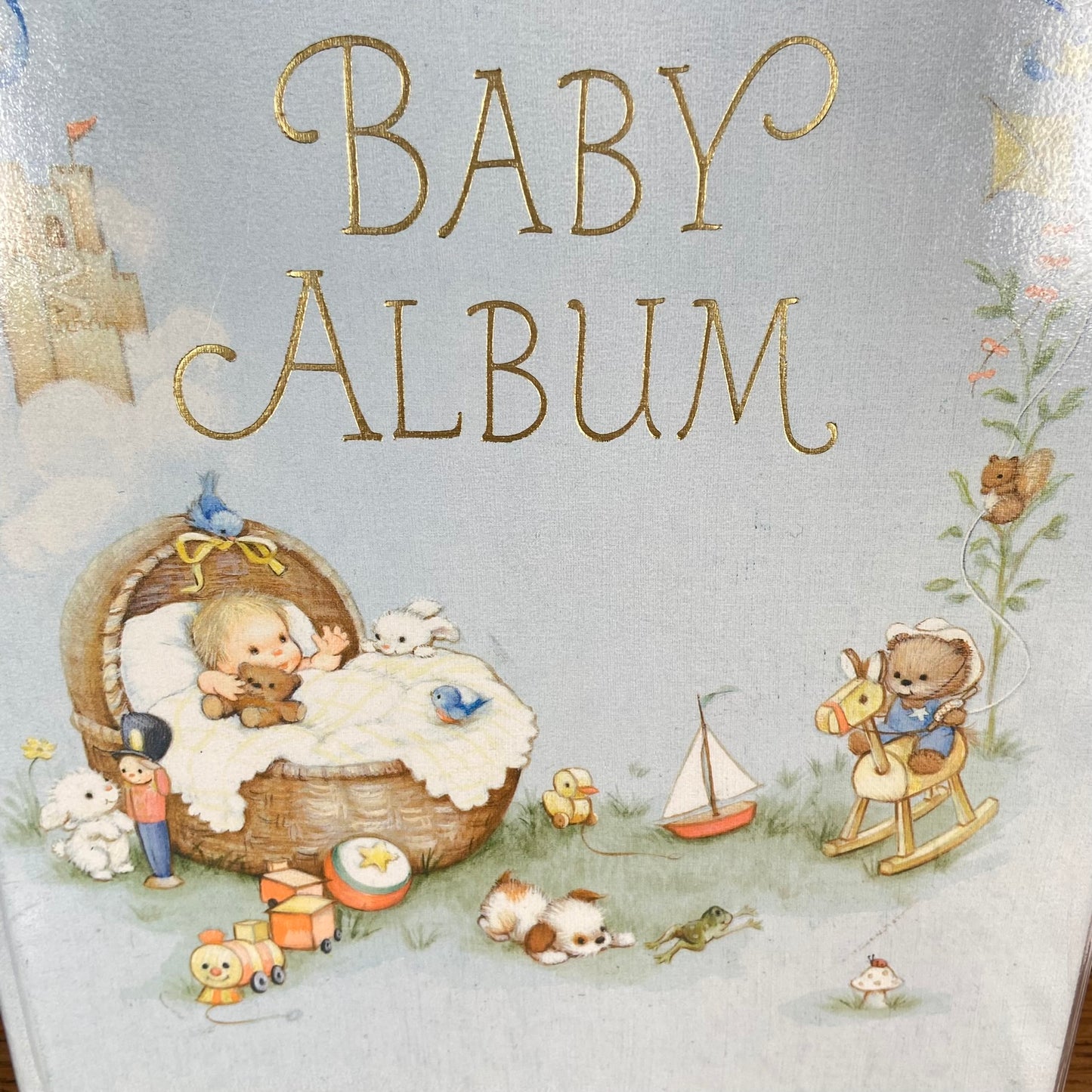 Vintage baby album