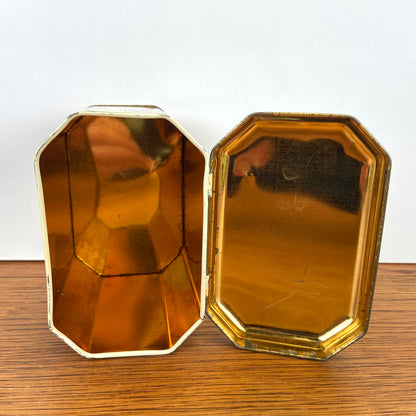 Vintage blikje paarden