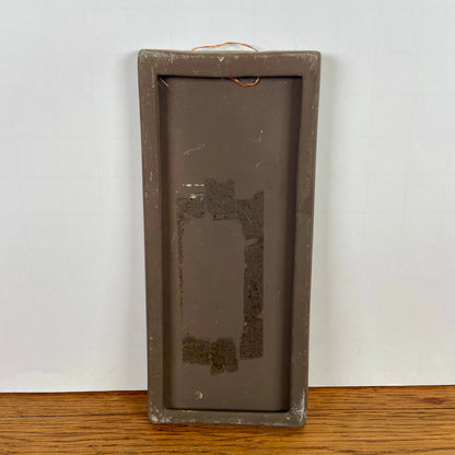 Vintage keramieken wandhanger hertjes