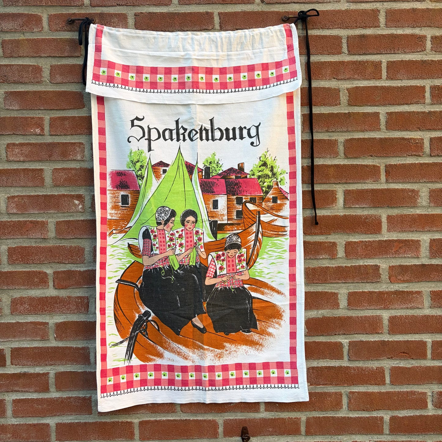 Vintage overhanddoek Spakenburg