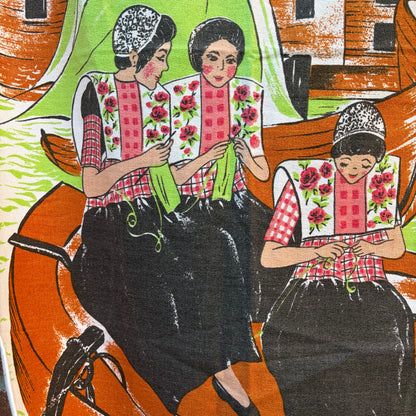 Vintage overhanddoek Spakenburg