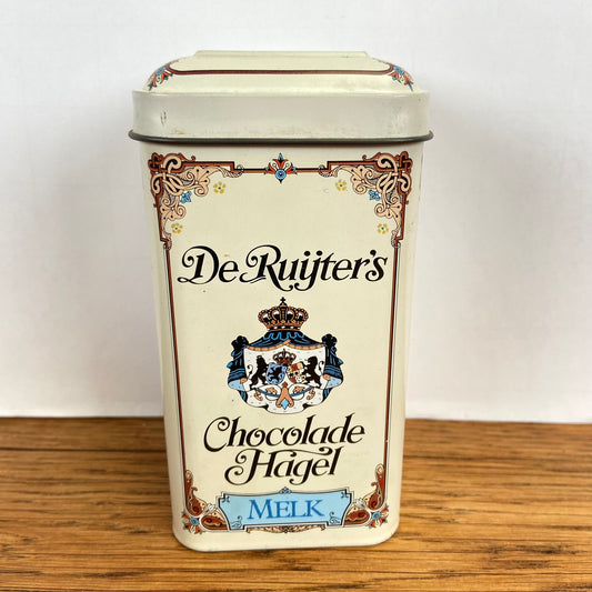 De Ruijter´s blikje Chocolade hagel melk