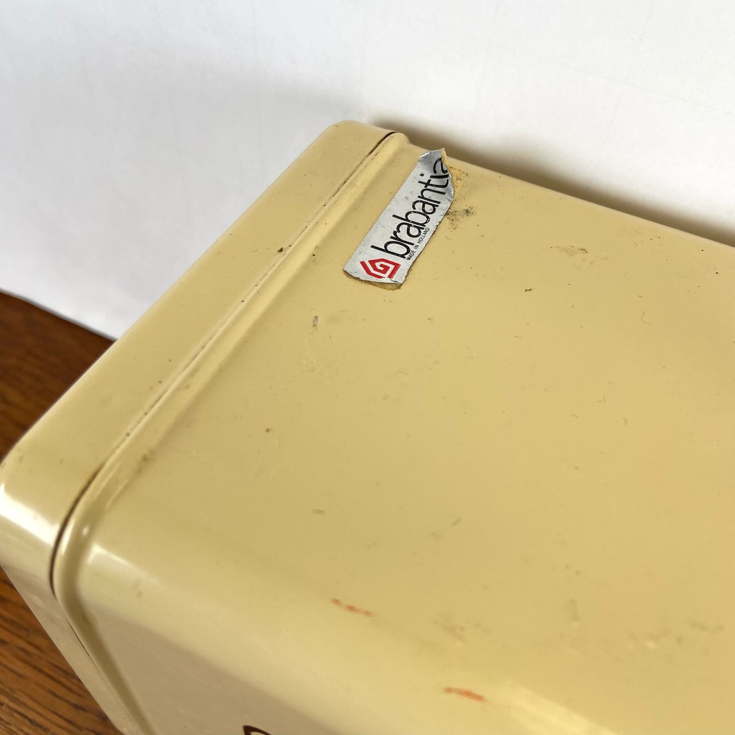 Vintage Brabantia ontbijtkoekblik wilde bloemen