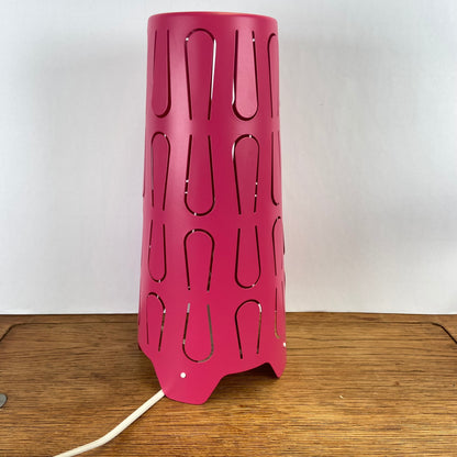 Vintage Ikea Kajuta tafellamp roze