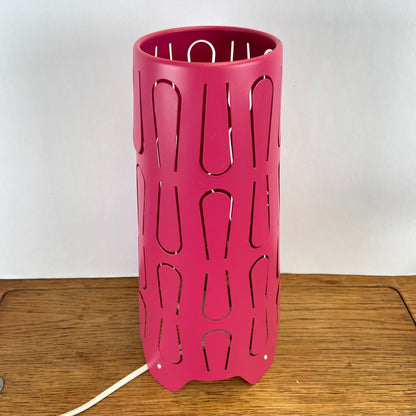 Vintage Ikea Kajuta tafellamp roze