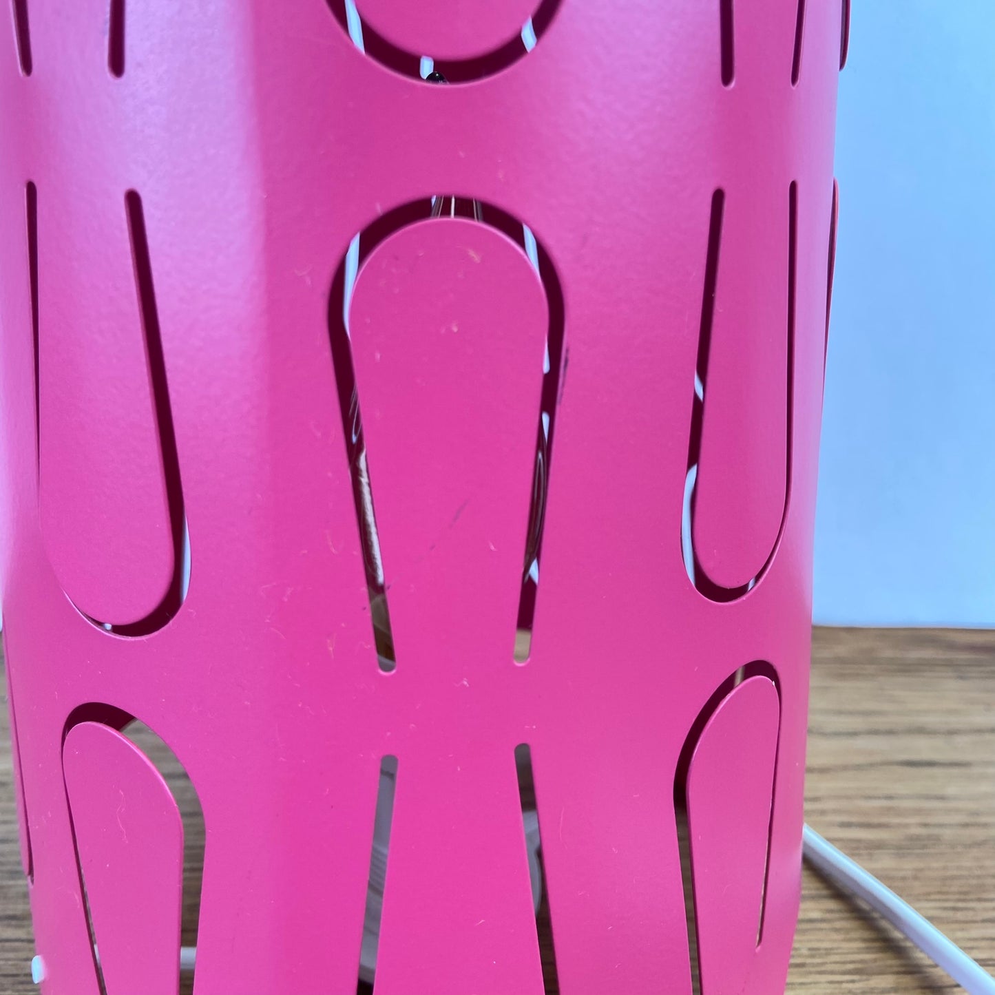 Vintage Ikea Kajuta tafellamp roze