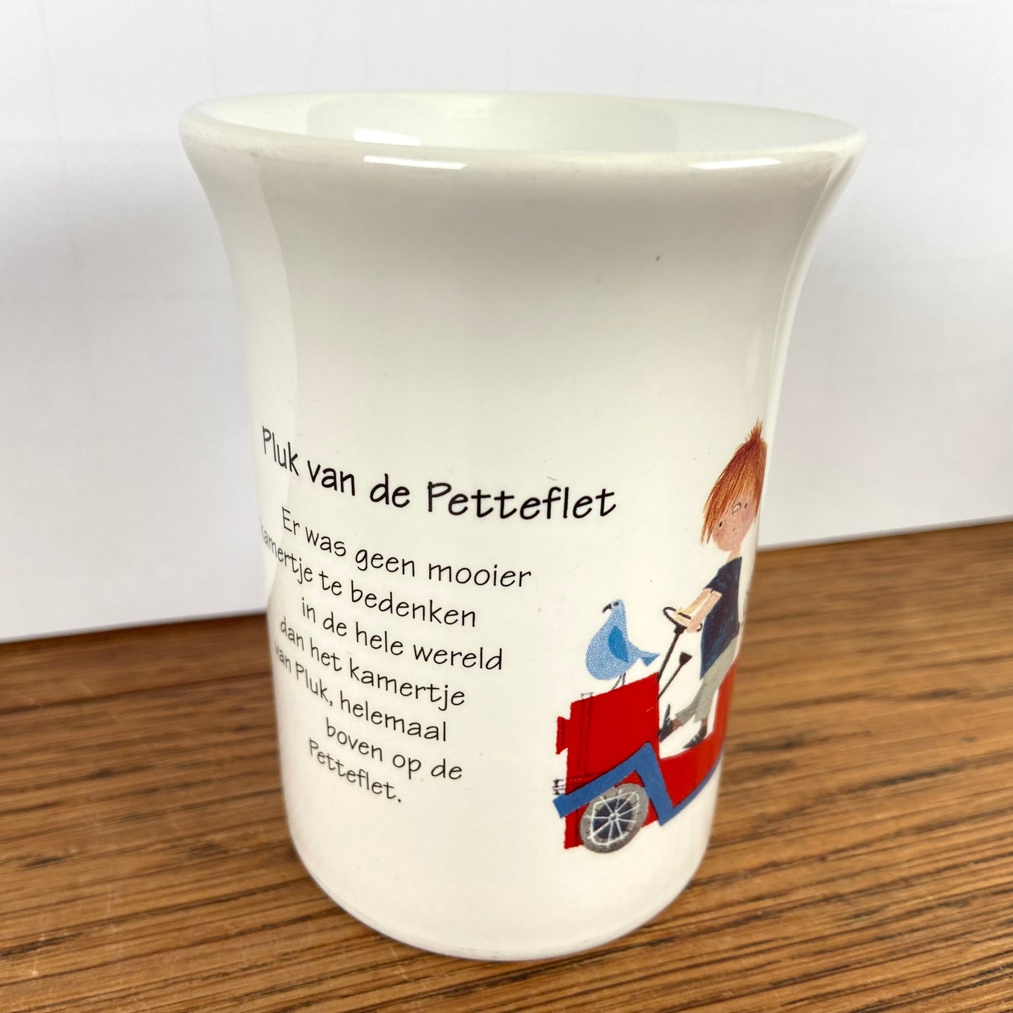 Mok Pluk van de Petteflet kraanwagen