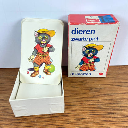 Vintage Dieren zwart piet