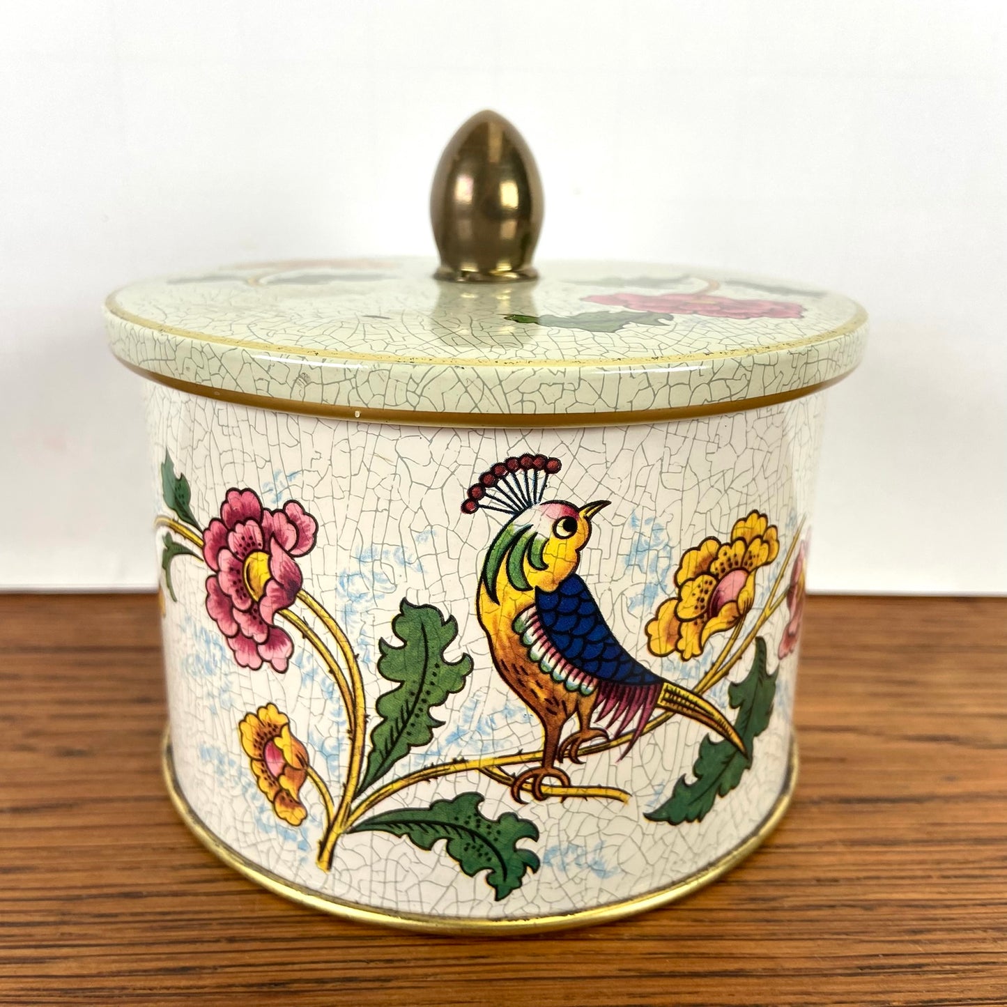 Vintage Cote dÓr blikje paradijsvogel