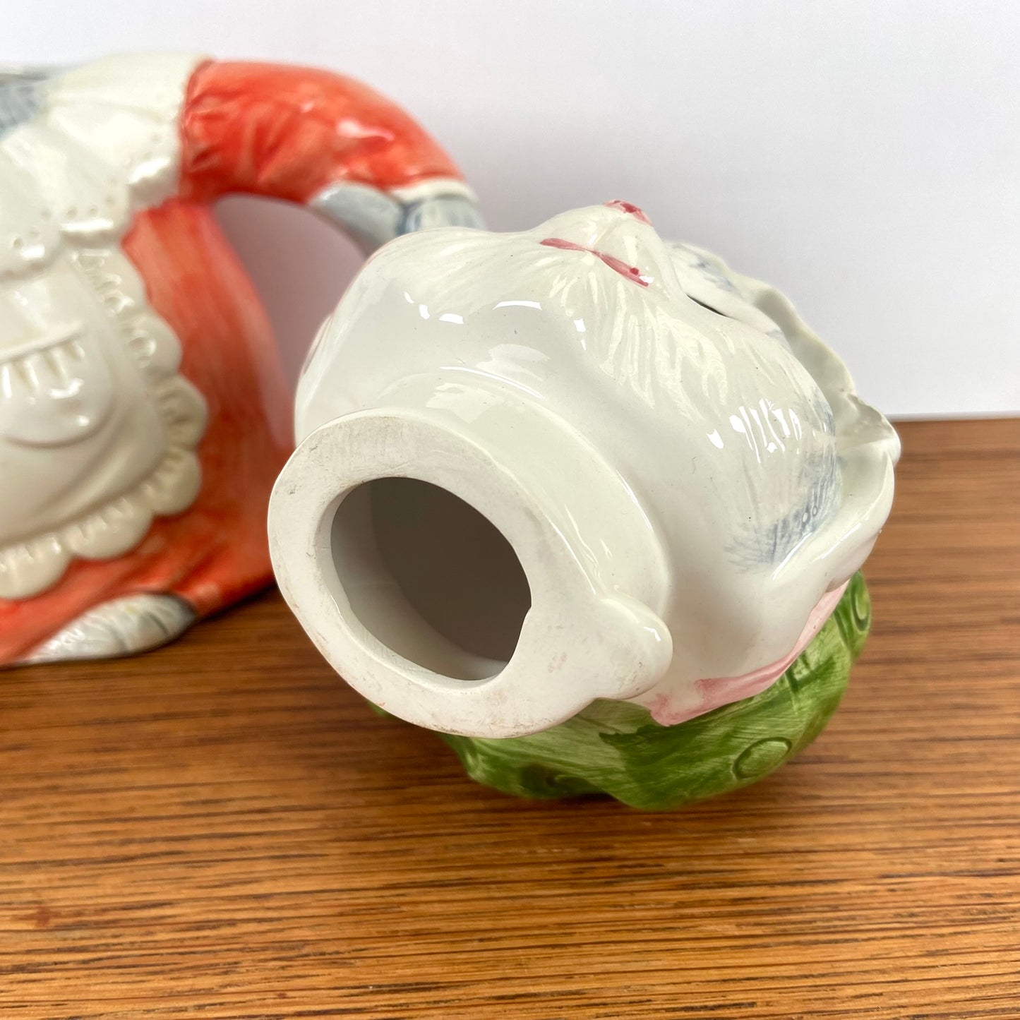 Vintage theepot kat Heritage Mint