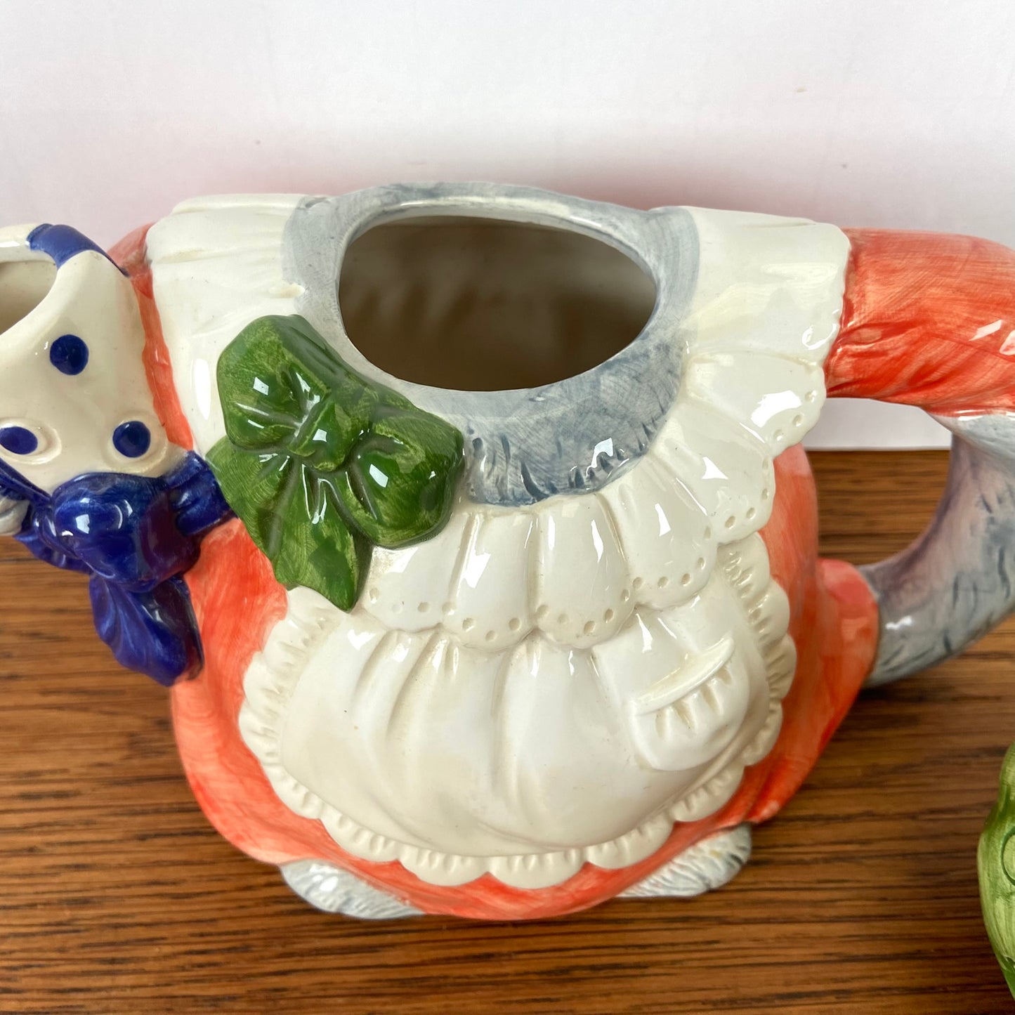 Vintage theepot kat Heritage Mint