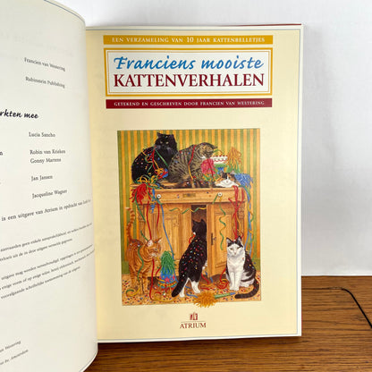 Boek Franciens mooiste kattenverhalen.