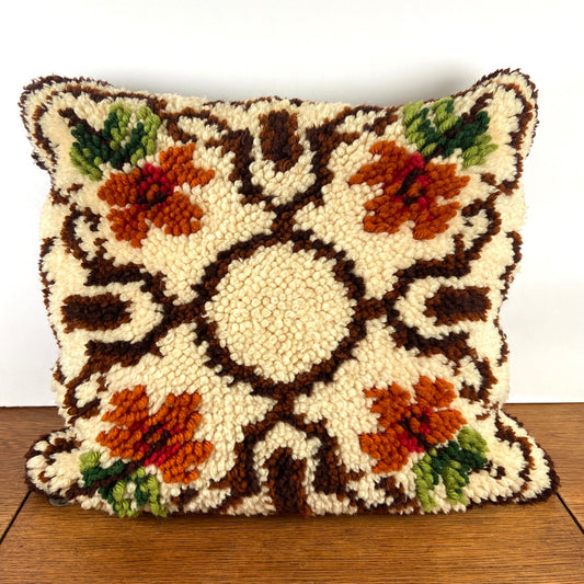 Vintage bloemen kussen
