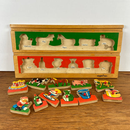 Vintage puzzel Simplex toys