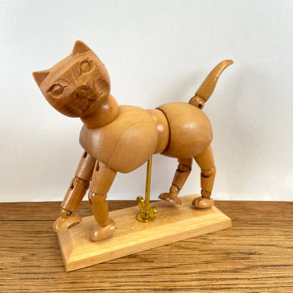 Houten kat Mannequin