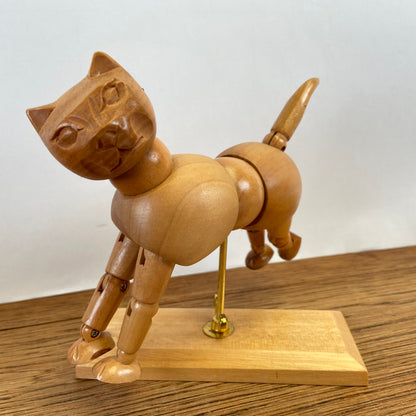 Houten kat Mannequin