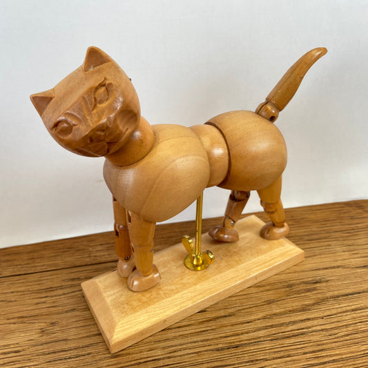 Houten kat Mannequin