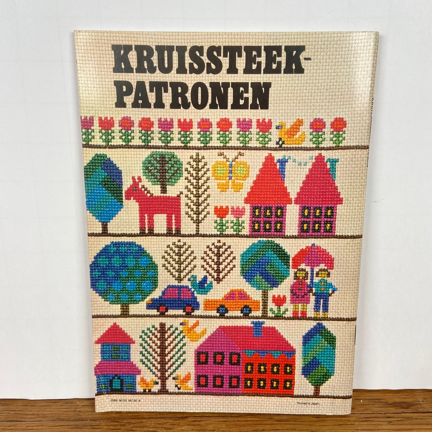 Vintage boek kruissteekpatronen