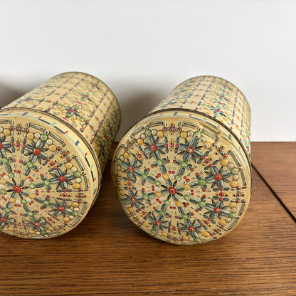 Set van 3 vintage blikken