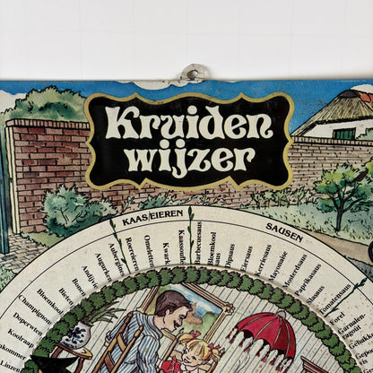 Vintage kruidenwijzer
