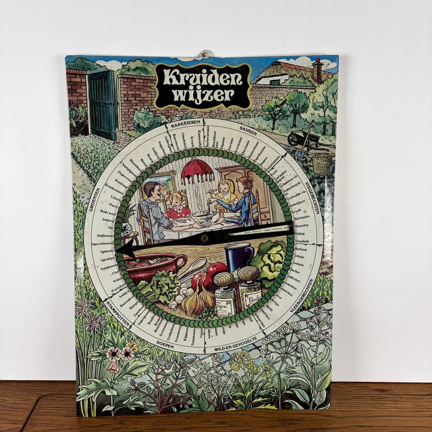 Vintage kruidenwijzer