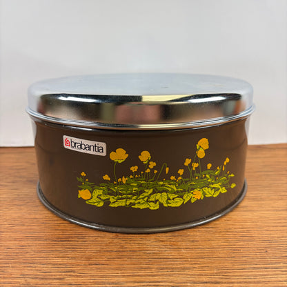 Vintage Brabantia koektrommel boterbloem