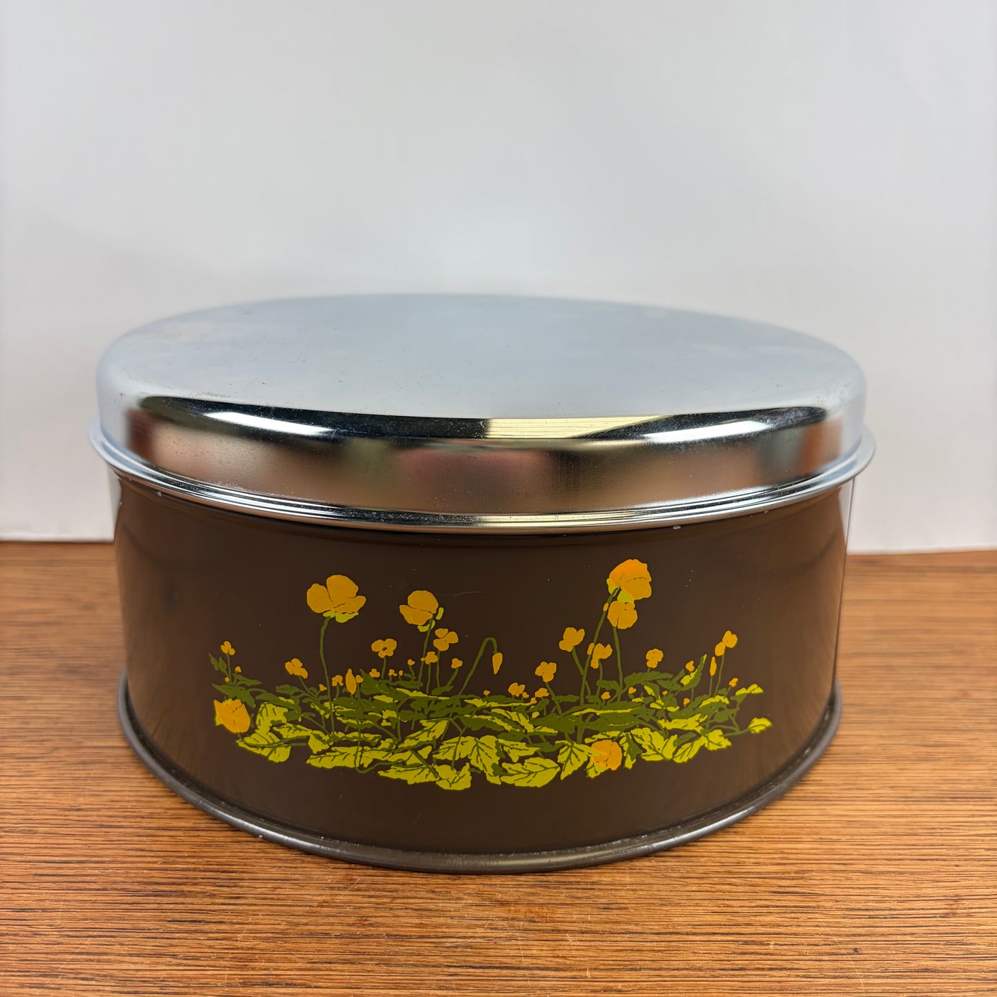 Vintage Brabantia koektrommel boterbloem