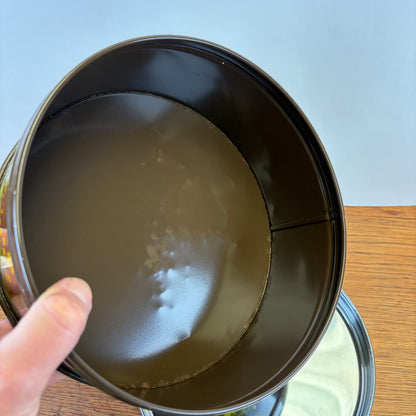 Vintage Brabantia koektrommel boterbloem