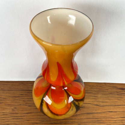 Vintage Opaline Florence vaas