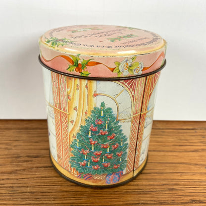 Vintage kerstblik Ceylon thee