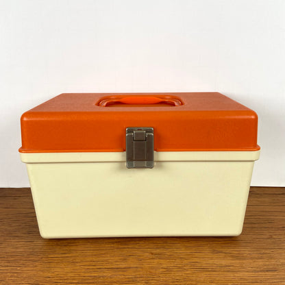 Kleine vintage naaibox curver
