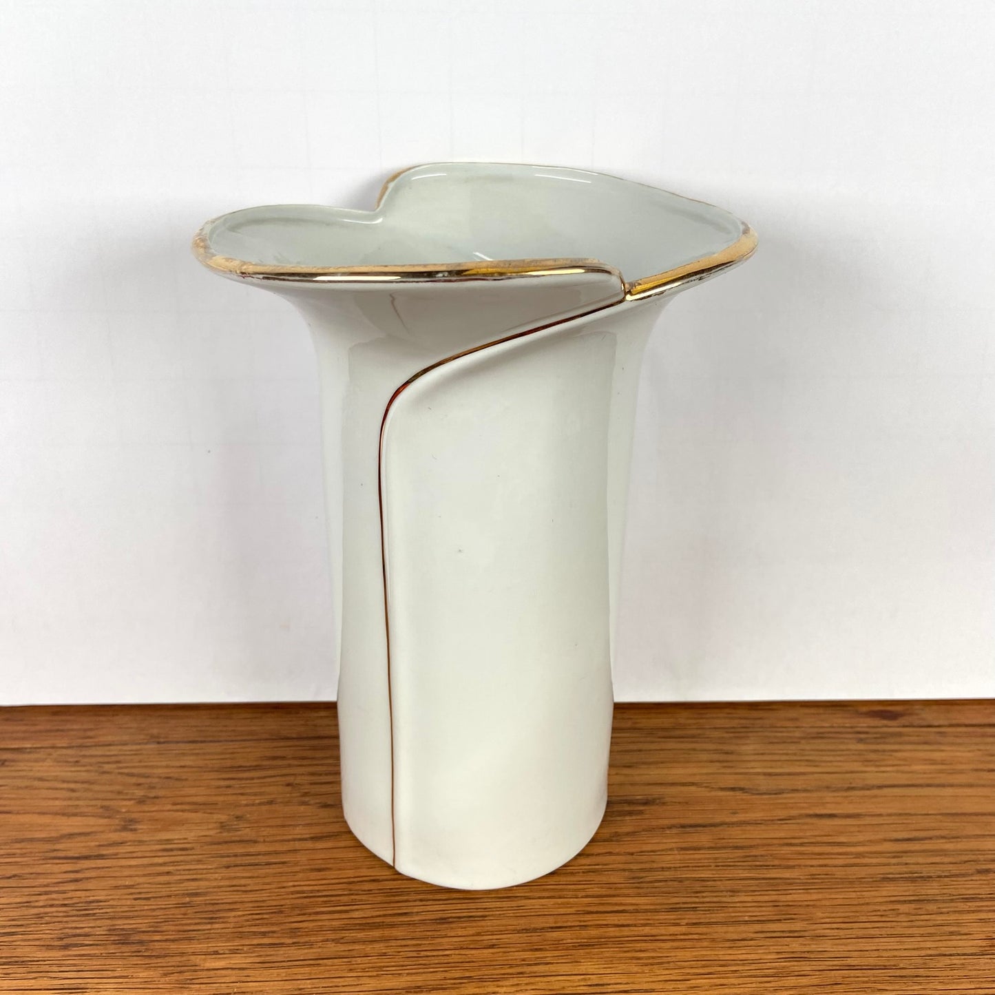 Vintage witte vaas