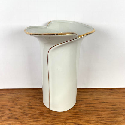 Vintage witte vaas