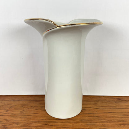 Vintage witte vaas