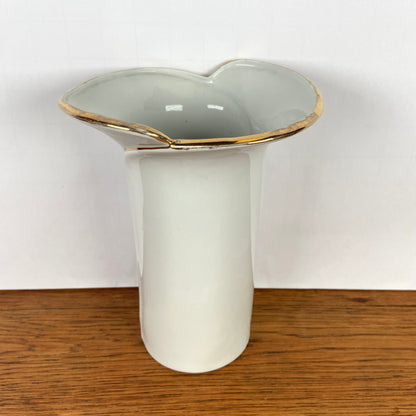 Vintage witte vaas