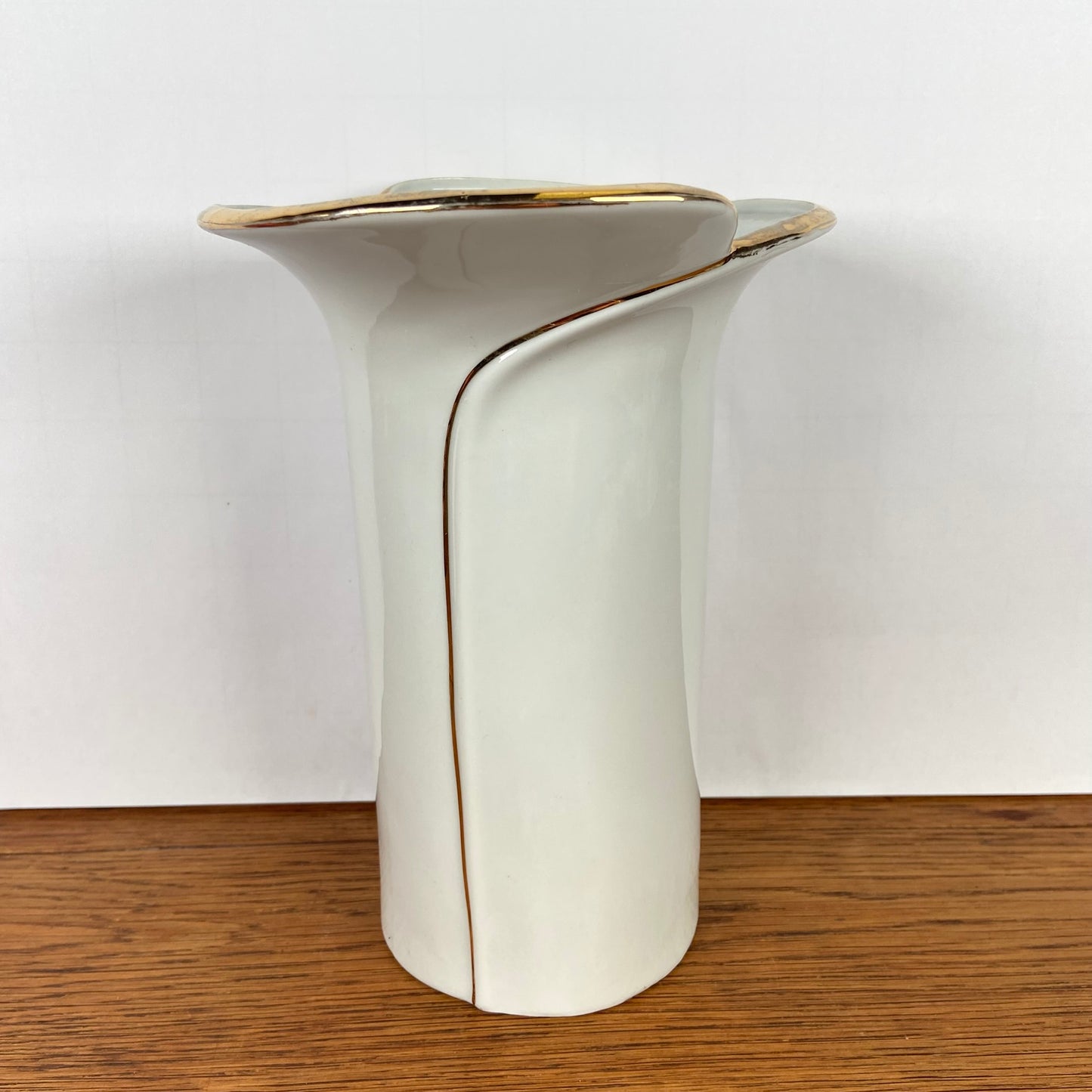 Vintage witte vaas