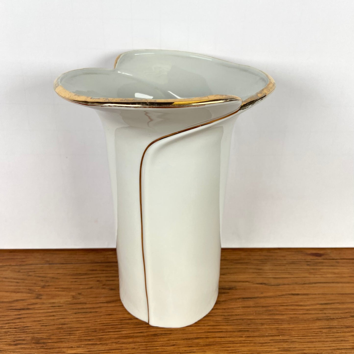 Vintage witte vaas