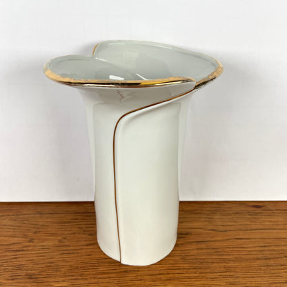 Vintage witte vaas