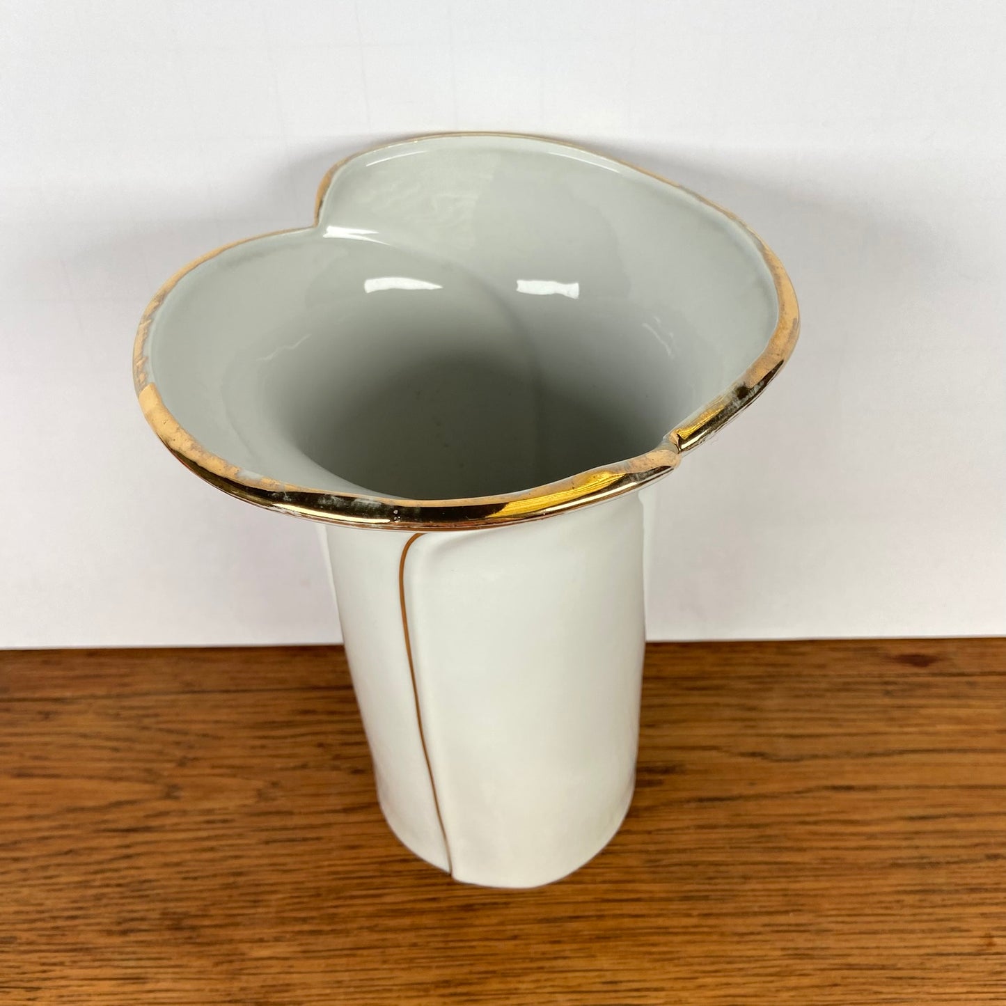 Vintage witte vaas