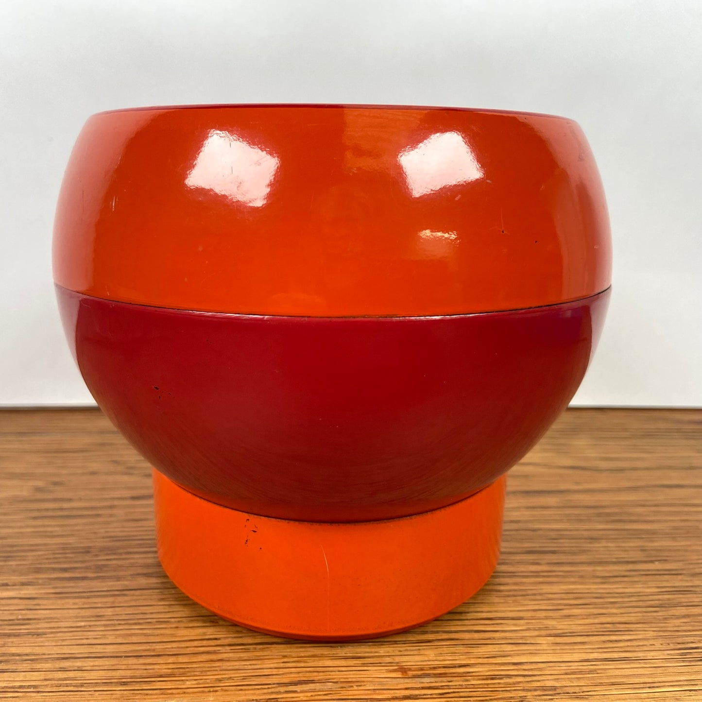 Vintage Space Age Spiegel bol