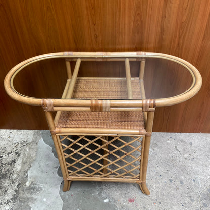 Vintage rotan bistroset