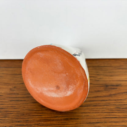 Vintage vaasje strepen