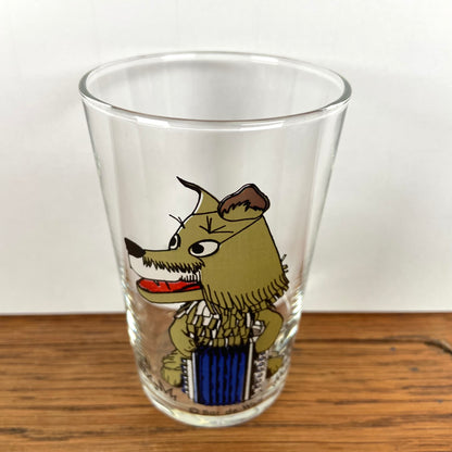 Vintage glas Fabeltjeskrant