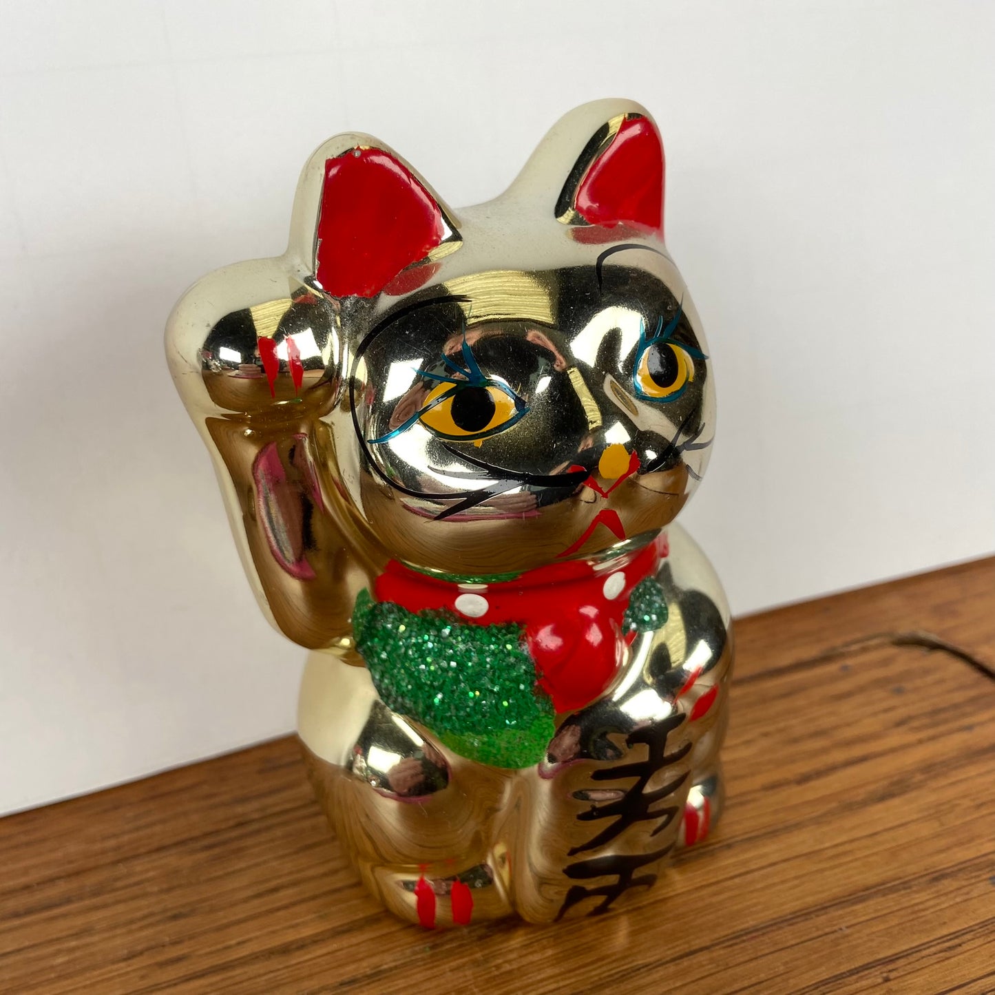 Lucky kat kerst rechts