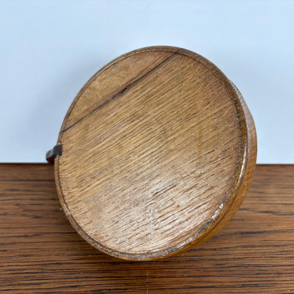 Vintage houten kandelaar